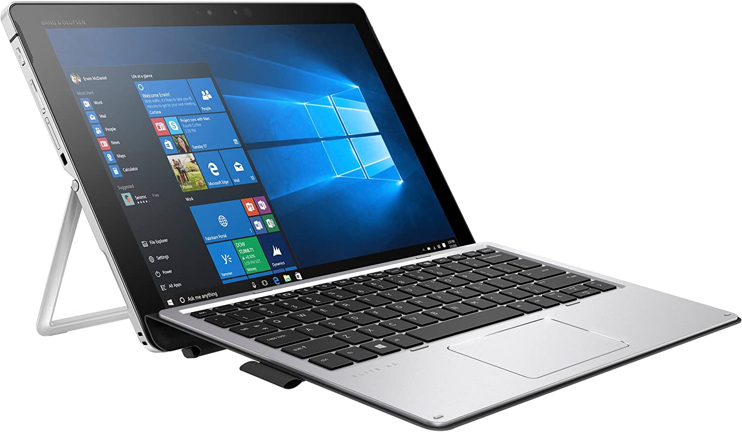 لپ تاپ استوک HP Elite 1012 x2 G2, i5-7200U, 8GB DDR4, 256 SSD M2, Intel HD 620, 2K, همراه با قلم اورجینال